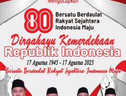 DPRD Kabupaten Sidoarjo Mengucapkan Dirgahayu Kemerdekaan RI ke-80