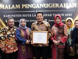 Sidoarjo Raih Penghargaan Kabupaten Layak Anak (KLA) Peringkat Utama Tahun 2025