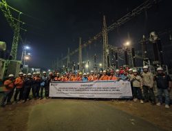 PLN UIT JBM Berhasil Selesaikan Rekonduktoring 71 Tower SUTT Hanya Dalam 12 Hari