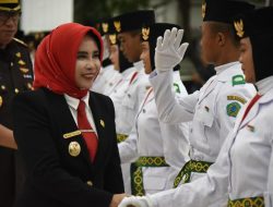 Wakil Bupati Kukuhkan 76 Anggota Paskibraka, Jadilah Generasi Yang Menjaga Semangat Kemerdekaan