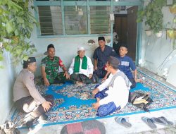 Perkuat Kebersamaan, Satgas TMMD ke-126 Kodim 0816/Sidoarjo Silaturahmi dengan Tokoh Agama di Desa Kedondong