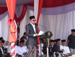 Ketua DPRD Sidoarjo Pimpin Upacara  Hari Santri, Ajak Santri Kawal Indonesia Menuju Peradaban Dunia