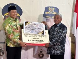 Bupati Sidoarjo Kukuhkan Kelompok Tani,  Serahkan Bantuan Alsintan dan Salurkan Kredit Usaha Rakyat