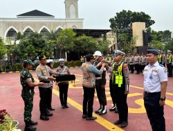 Bupati Sidoarjo Pimpin Apel Gelar Pasukan Operasi Lilin Semeru 2025