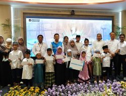Satu Dekade Pengabdian, PLN UIT JBM Peringati HUT ke-10 dengan Santunan Anak Yatim