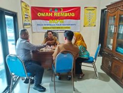 Bhabinkamtibmas Polsek Taman Lakukan Mediasi Permasalahan Warga Desa Tanjungsari Secara Kekeluargaan