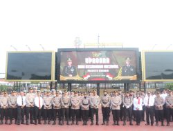 Upacara Hari Kesadaran Nasional, Wakapolresta Sidoarjo Tekankan Profesionalisme Personel