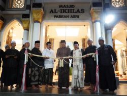 Bupati Sidoarjo Resmikan Masjid Al Ikhlas Pabean Asri Sedati