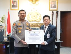 Gencar Bangun SPPG, Polresta Sidoarjo Terima Presisi Award dari Lemkapi