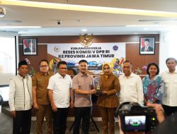 Wabup Sidoarjo dan Sekdaprov Jatim Duduk Bersama Komisi V DPR RI Bahas Percepatan Infrastruktur