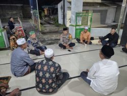 Bhabinkamtibmas Polsek Taman Sampaikan Pesan Kamtibmas Selama Ramadhan