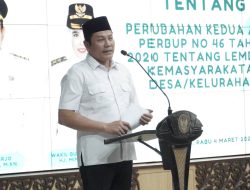 Perkuat Sinergi Desa, Bupati Subandi Sosialisasikan Aturan Baru Lembaga Kemasyarakatan