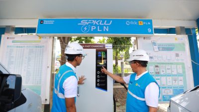 Pastikan Kenyamanan, PLN Tinjau Kesiapan SPKLU Jalur Mudik Surabaya-Bali