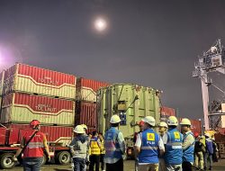Enam Unit IBT GISTET 500 kV Waru Tiba di Pelabuhan Mirah, Tanjung Perak