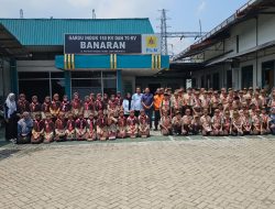 Belajar Listrik, Siswa MI Alam Succes School Center Kediri Kunjungi Gardu Induk Banaran