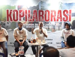 Dinas Kominfo Kuatkan Branding Lapangan Sepakbola Desa di Sidoarjo