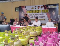 Polresta Sidoarjo Ungkap Sindikat Elpiji Oplosan di Rumah Kontrakan