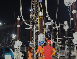 PLN Perkuat Keandalan Sistem di Gardu Induk Grati, “Pahlawan Malam” Siaga 24 Jam Amankan Kelistrikan