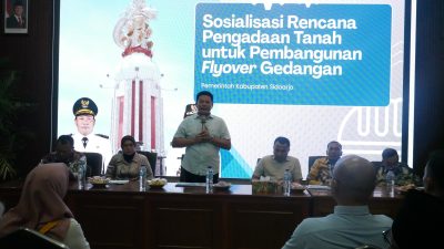 Sosialisasikan Pengadaan Tanah Flyover Gedangan. Target Rampung Akhir 2026