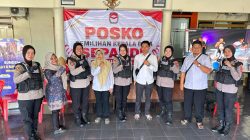 Jelang Pilkades Serentak, Polwan Jenggala Presisi Polresta Sidoarjo Intensifkan Patroli Cooling System