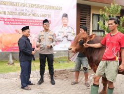 Idul Adha 2026, Polresta Sidoarjo Salurkan 100 Hewan Kurban