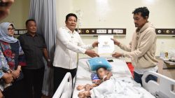 Bupati Pastikan Perawatan Intensif M. Izzan di RSUD R.T. Notopuro