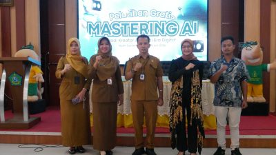 Pelajar hingga Pelaku UMKM Belajar AI Bareng Diskominfo Sidoarjo.