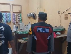 Polsek Balongbendo Tindaklanjuti Dugaan Penjualan Miras, Hasil Pengecekan Nihil