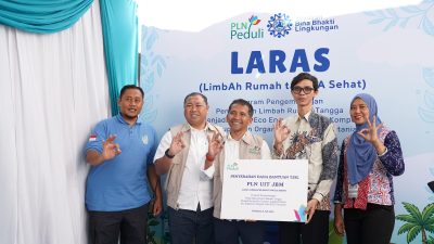 PLN UIT JBM Luncurkan Program LARAS, Ubah Limbah Rumah Tangga Menjadi Peluang Ekonomi Berkelanjutan