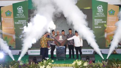 Bupati Subandi Resmi Membuka  MTQ XXXII Tahun 2026 Tingkat Kabupaten Sidoarjo