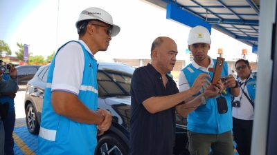 PLN UID Jawa Timur Perluas SPKLU  di Tol Solo–Ngawi dan Ponpes Al-Fatah Temboro, Magetan
