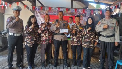 Perkuat Sinergitas Jaga Kamtibmas, Polsek Buduran Gandeng FKPPI