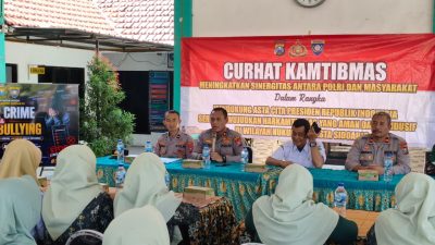 Curhat Kamtibmas di Tanggulangin, Polresta Sidoarjo Perkuat Sinergi dengan Warga Jaga Keamanan Lingkungan