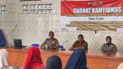 Polresta Sidoarjo Gelar Curhat Kamtibmas di Desa Sawotratap