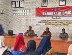 Polresta Sidoarjo Gelar Curhat Kamtibmas di Desa Sawotratap