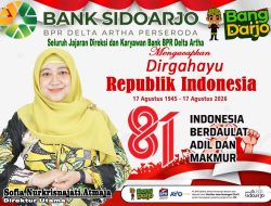 BPR Delta Artha Perseroda Mengucapkan Dirgahayu Republik Indonesia ke-81