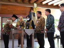 Jajaran Direksi Delta Tirta yang Baru Resmi Bekerja, Tanda Tangani Kontrak Kinerja 5 Tahun