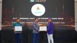 PLN UID Jawa Timur Raih 4 Penghargaan di Surabaya Marketing Week 2026