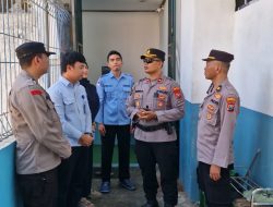 Kapolsek Buduran Monitoring dan Dampingi SPPG, Pastikan Keamanan MBG