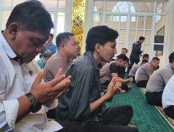 Polresta Sidoarjo Gelar Doa Bersama Untuk Musibah Kapal Virgo dan Jurnalis Hilang Saat Liput Anak Krakatau