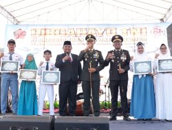 Kapolresta Sidoarjo Hadiri HUT TNI ke-81, Perkuat Soliditas TNI-Polri Bersama Rakyat