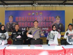 Polresta Sidoarjo Amankan Tiga Tersangka Aksi Kekerasan Anak Bawah Umur di Buduran